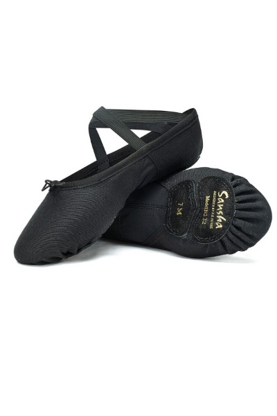 Picture of Sansha Pro Canvas Soft Ballet Shoes