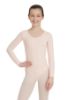 pink long sleeve leotard