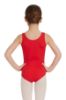 red tank leotard child back