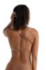 brown underwire minimal bra back