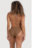 Bloch Ladies High Waist and High Legline Brief - Almond