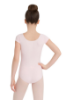 Capezio Child Short Sleeve Cotton Leotard - Back