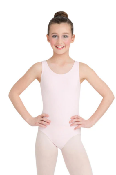Capezio Child Cotton Tank Leotard W/Ballet Legline