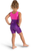 Capezio Child Gymnastics Biketard - Back